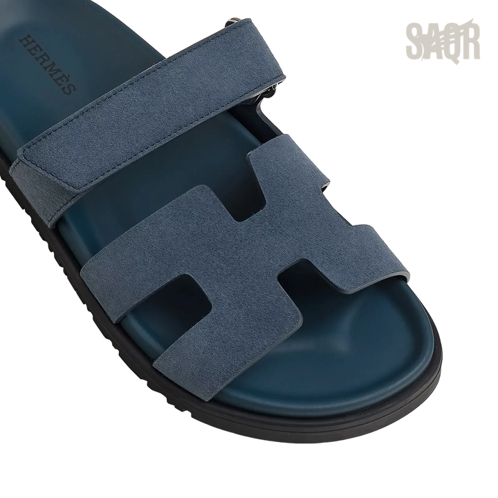 Hermès Chypre Sandals – Bleu Céleste - View 2