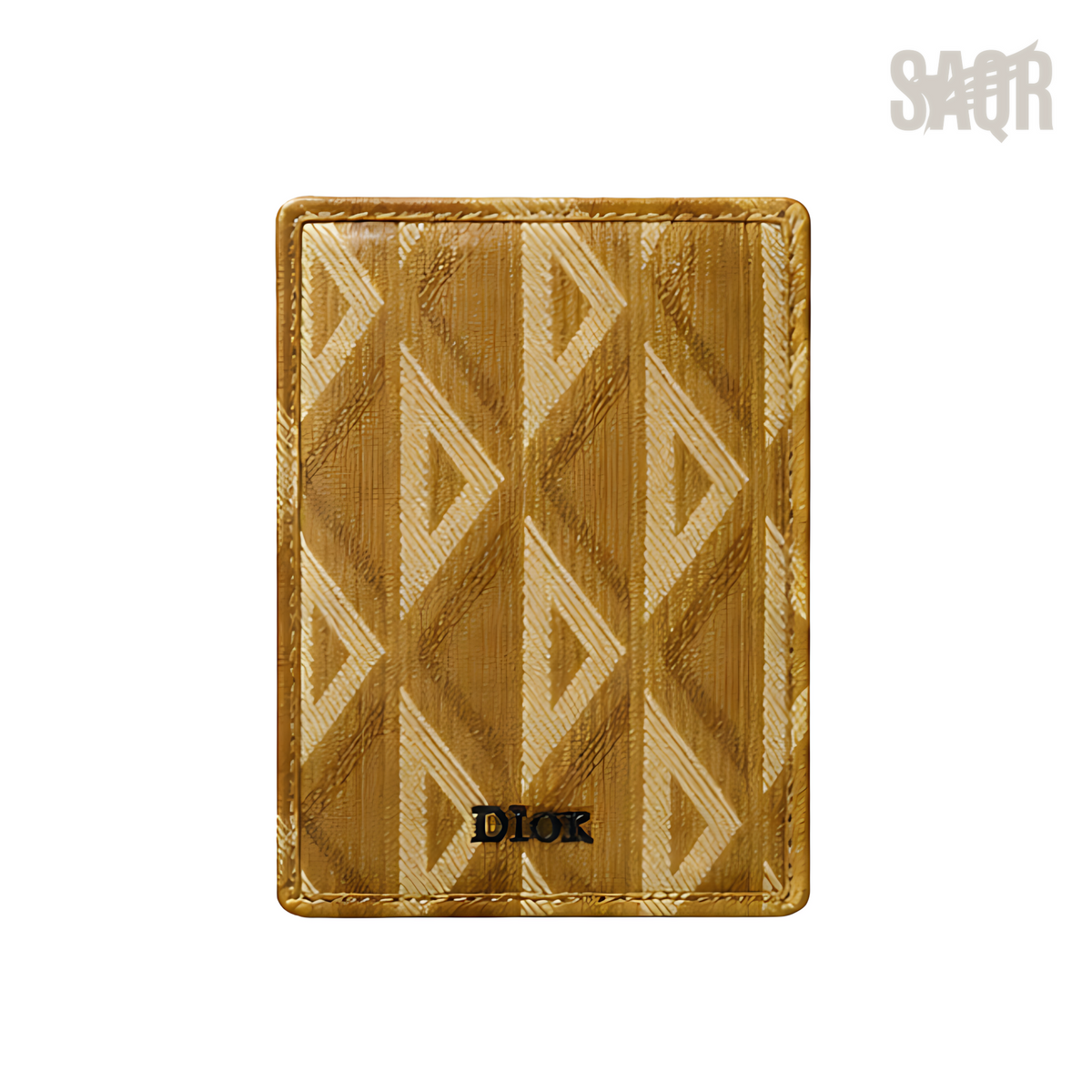 Dior Bag | Vertical Bi Fold Camel Card Holder