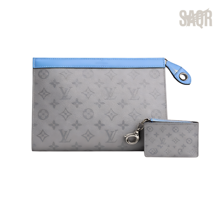 Louis Vuitton Bag | Blue Grey Pouch