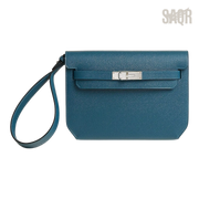 Hermès Depeche 25 Pouch – Bleu Thalassa - View 1
