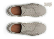 Zegna Footwear | Triple Stitch Crocodile Neutrals