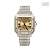 Cartier Watch | Santos de Two-Tone Yellow Dial