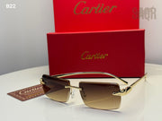Cartier Sunglasses Panthère de Cartier Brown Gradient - View 3
