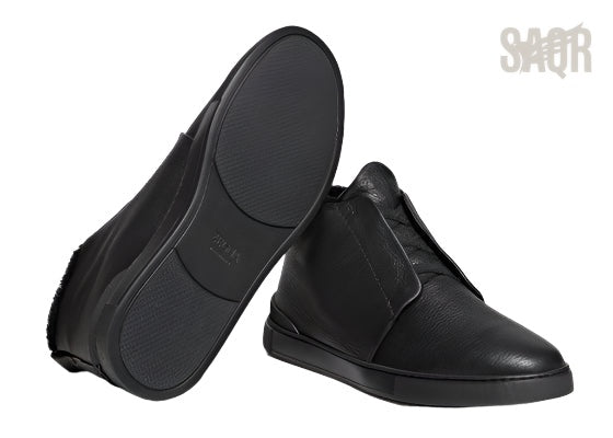 Zegna Footwear | Shearling-Lined Black