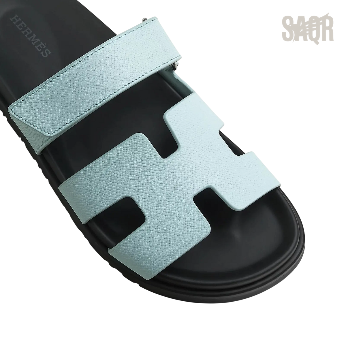 Hermès Chypre Sandals – Bleu Brume - View 2