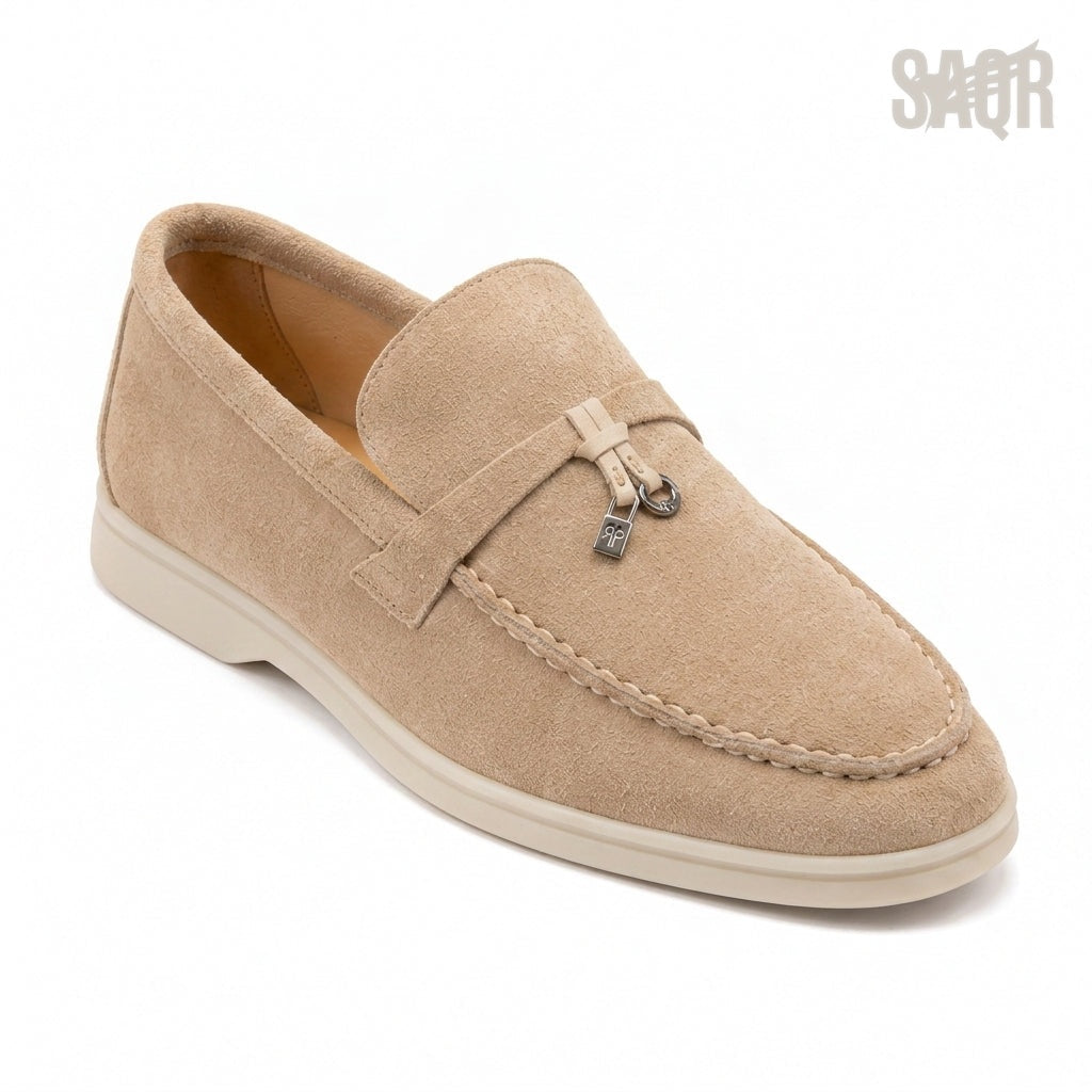Loro Piana Suede Sneakers – Beige - View 3