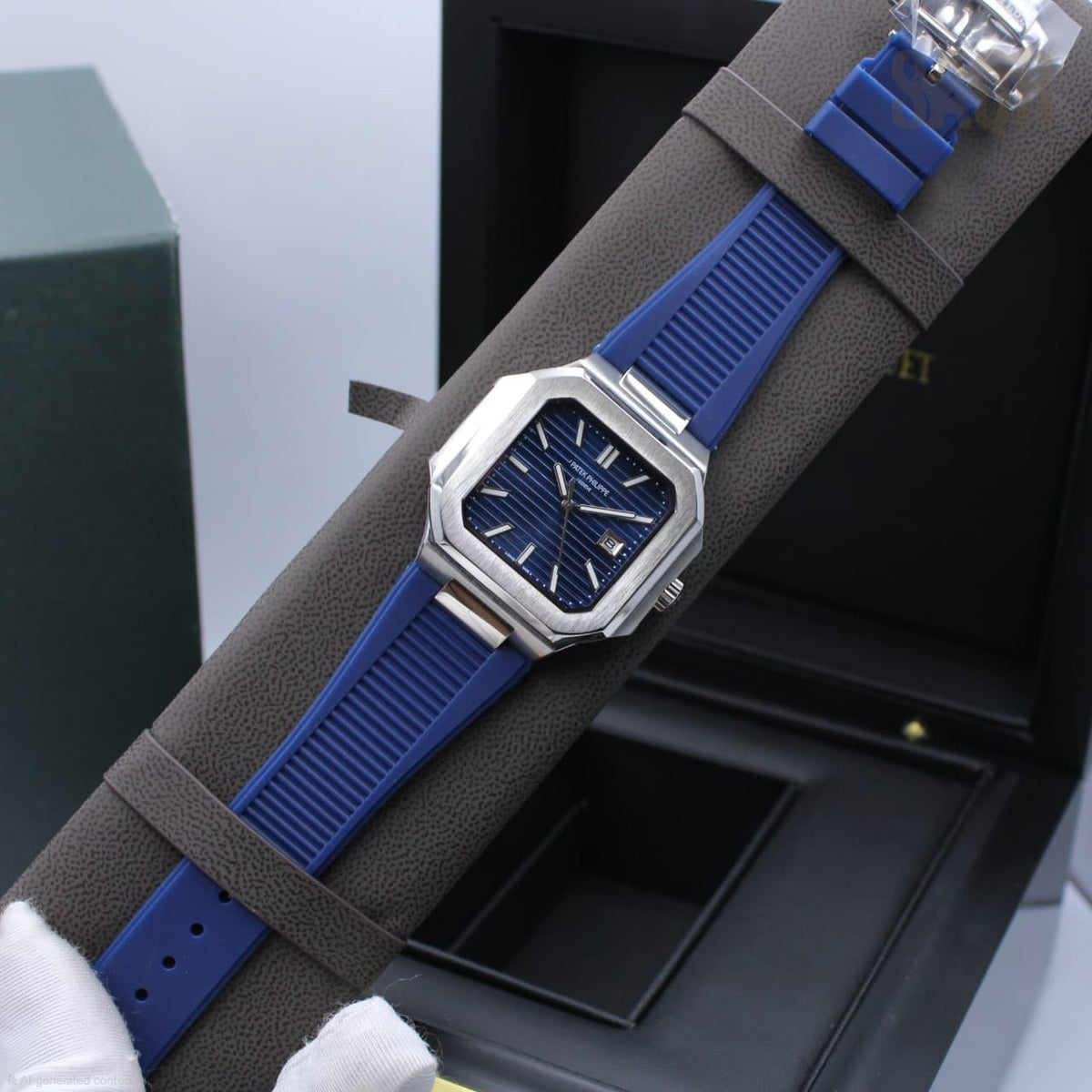 Patek Philippe | Cubitus Ref. 5821 1A Composite Custom Watch – Black – Product Image 1
