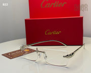 Cartier Sunglasses Panthère de Cartier Sleek Silver-Tone - View 3
