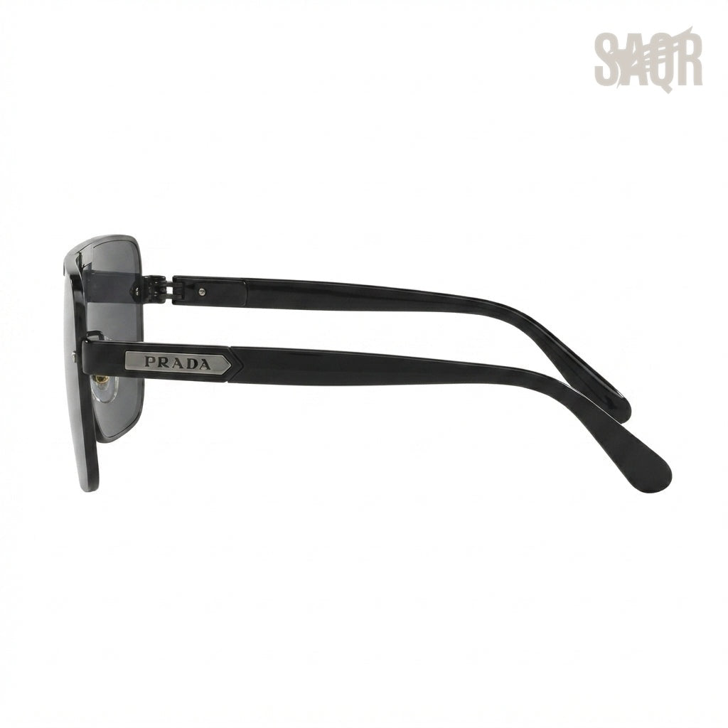 Prada Flat-Top Sunglasses Black - View 1