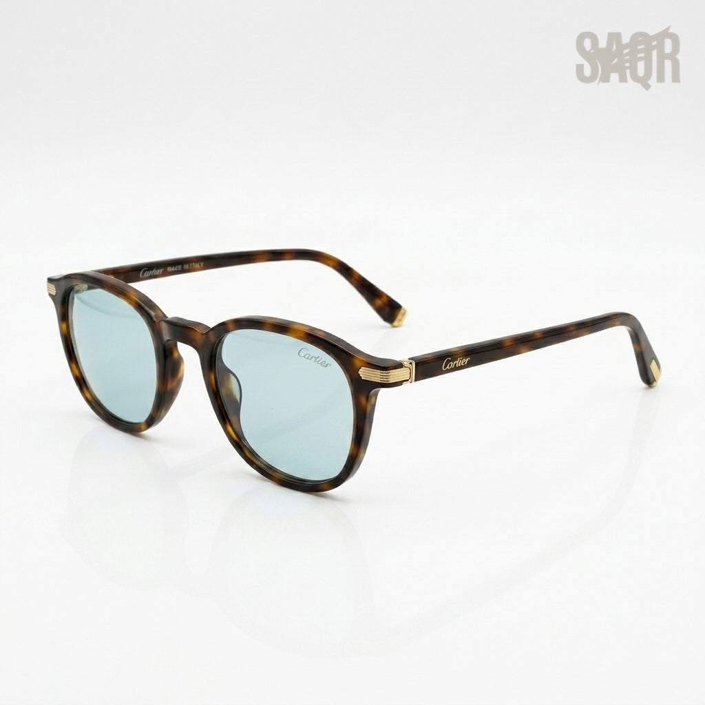 Cartier Sunglasses Tortoiseshell Acetate – Light Tinted - View 2