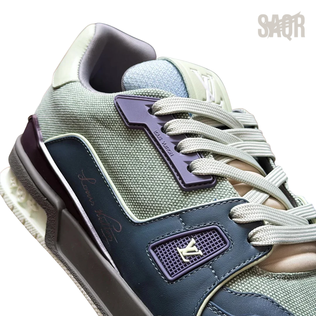 Louis Vuitton LV Trainer Sneakers – Green - View 2