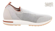 Loro Piana Gray Wool Sneakers For Men - Gray | Men