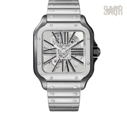 Cartier Watch | Santos de Diamond Silver