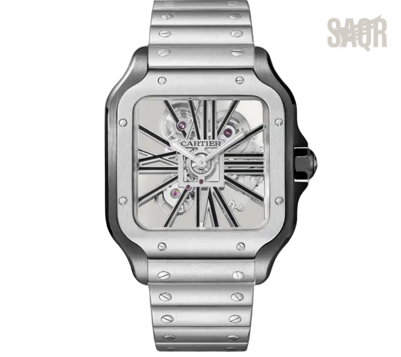 Cartier Watch | Santos de Diamond Silver