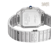 Cartier Watch | Santos de Steel Blue Dial