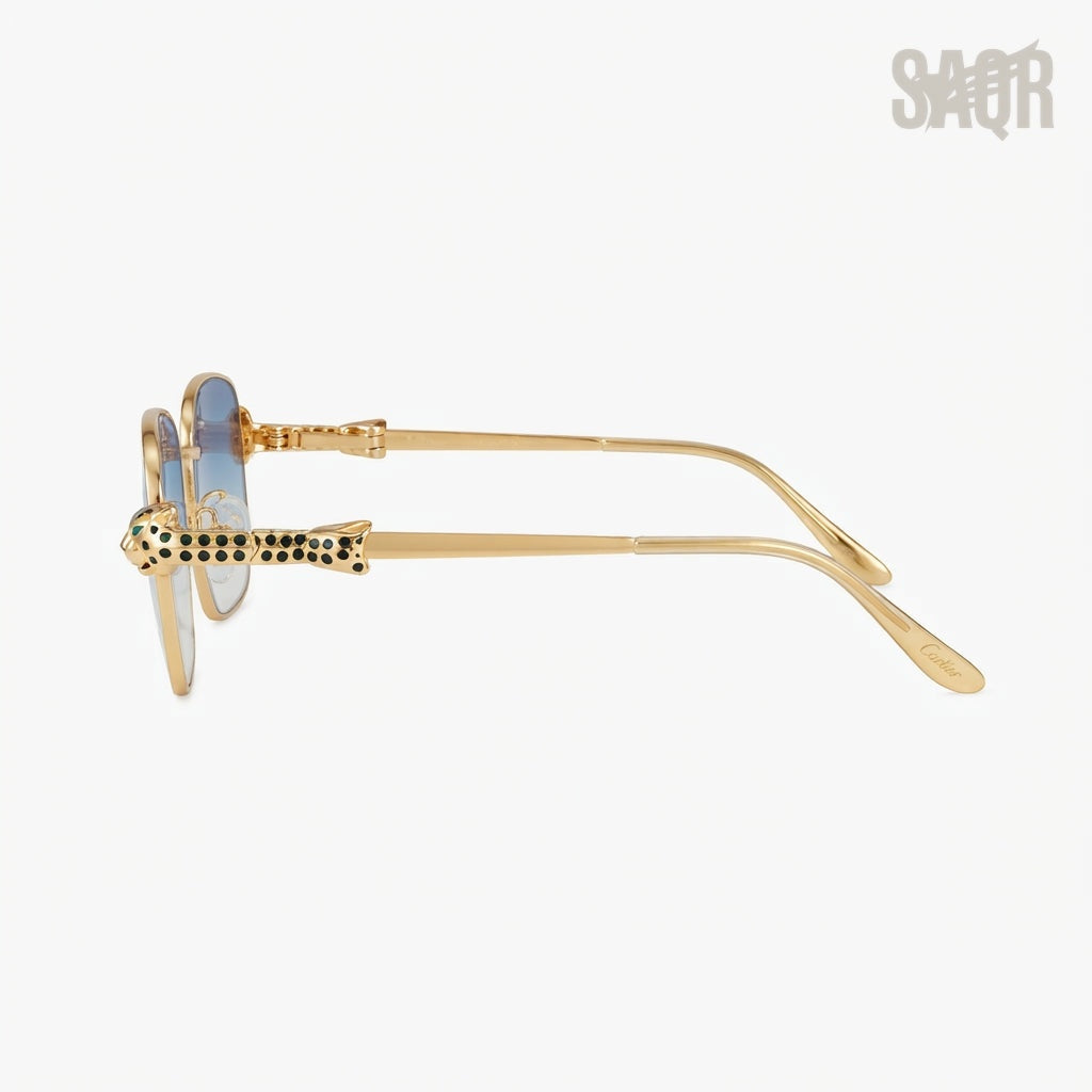 Cartier Sunglasses Blue Gradient - View 1