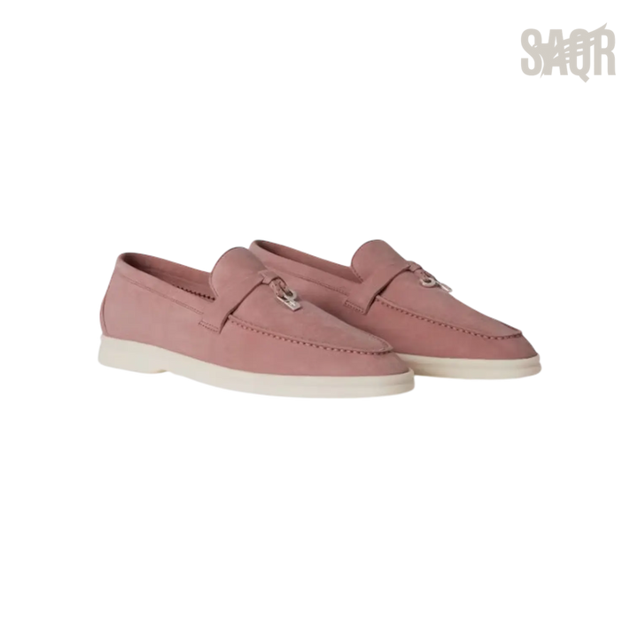Loro Piana Summer Charms Loafers – Flowering Cherry - View 1