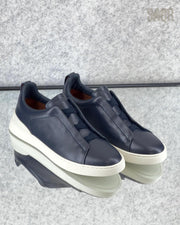 Zegna TrailFlex Suede Slip-On Sneakers – Sandstone Edition