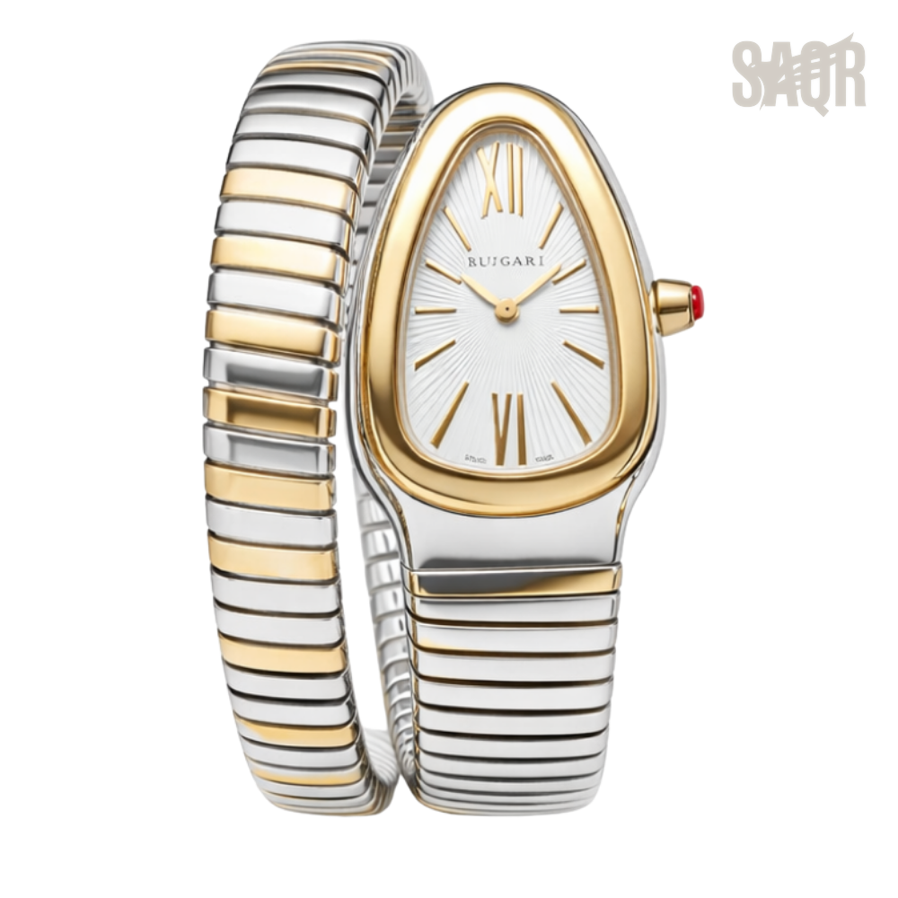 Bvlgari Watch | Serpenti Tubogas Silver Dial