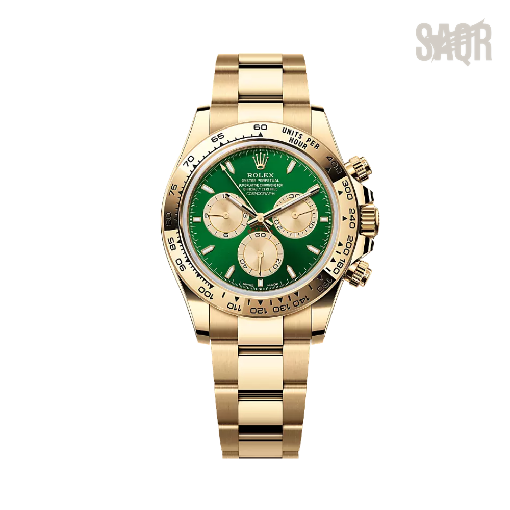 Rolex Watch | Daytona Gold Green Dial