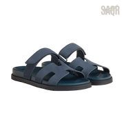 Hermès Chypre Sandals – Bleu Céleste - View 1