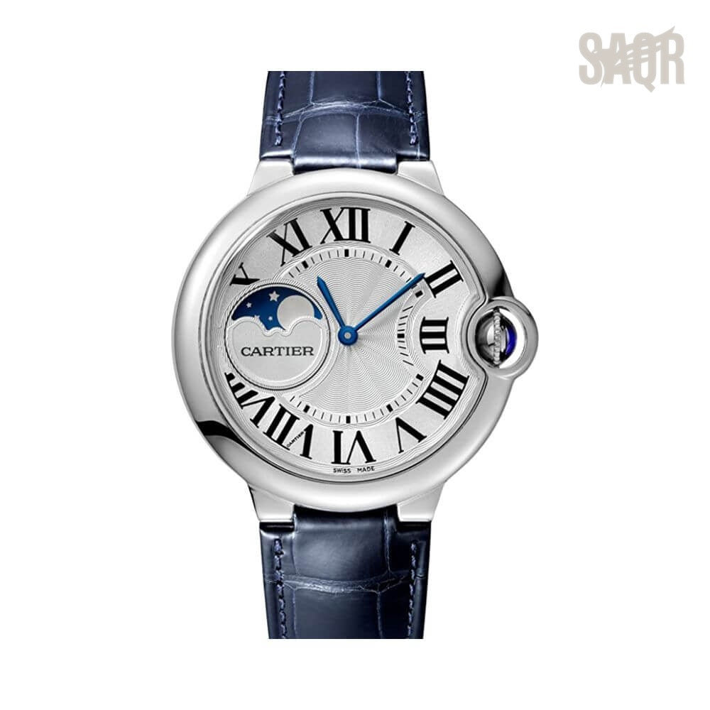 Cartier | Moonphase Blue Dial - Free & Fast UAE Shipping