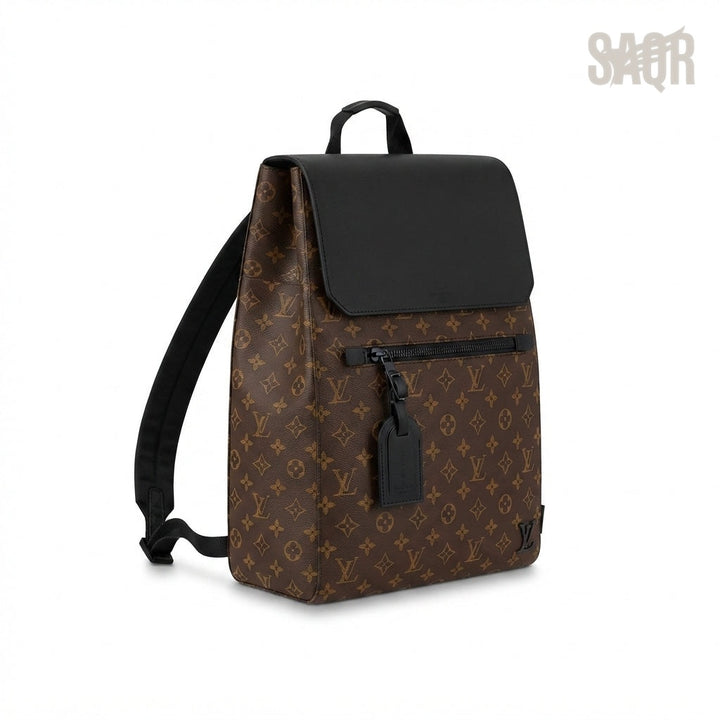Louis Vuitton Monogram-Patterned Canvas Backpack – Brown - View 1