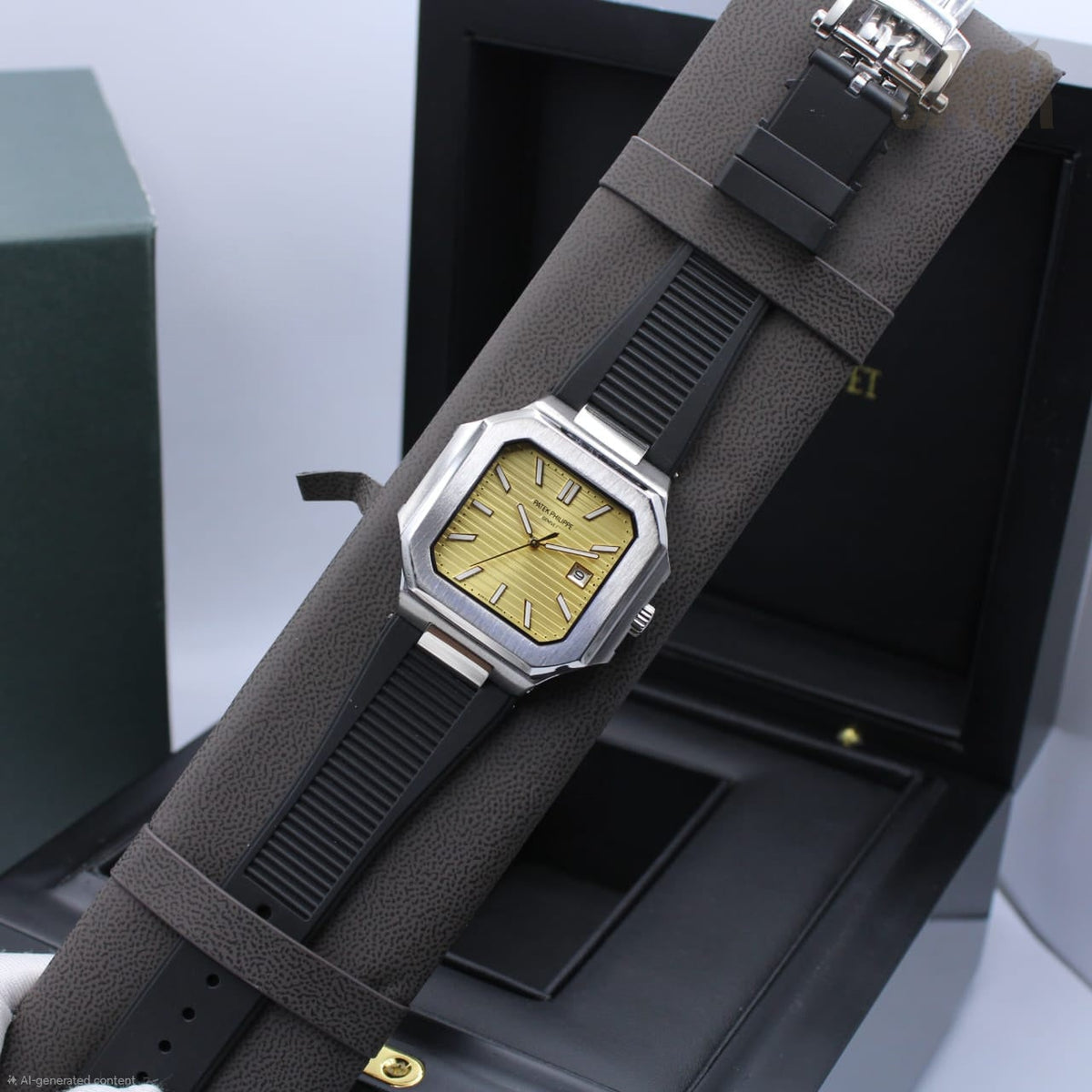 Patek Philippe | Cubitus Ref. 5821 1A Composite Custom Watch – Green – Product Image 1