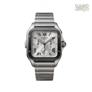 Cartier Watch | Santos de Chronograph White