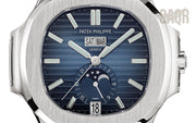 Patek Watch | Nautilus Annual Calendar, Blue Dial