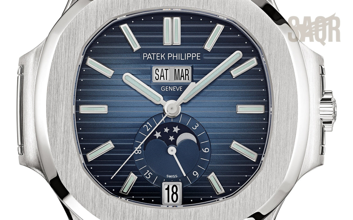 Patek Watch | Nautilus Annual Calendar, Blue Dial