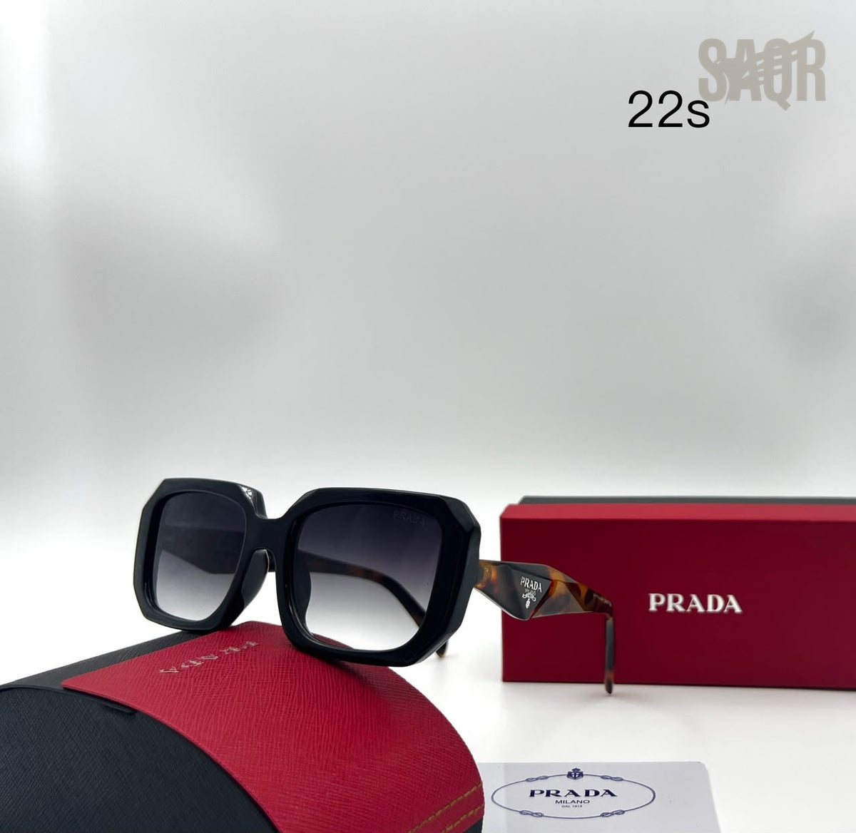Prada Sunglasses PR 28ZS – Black - View 3