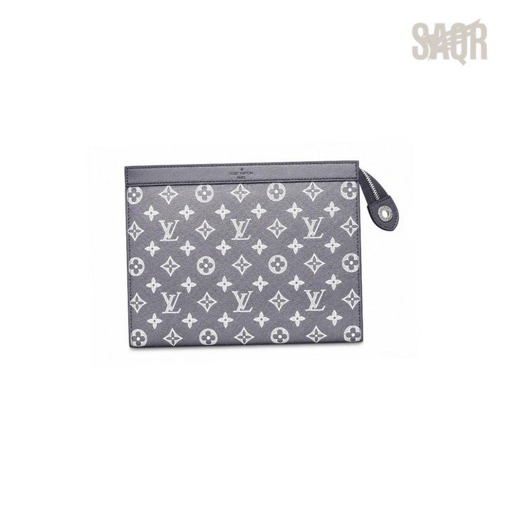 Louis Vuitton Pochette Voyage Clutch – Grey - View 1