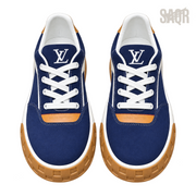 Louis Vuitton LV Tilted Sneakers – Navy - View 2