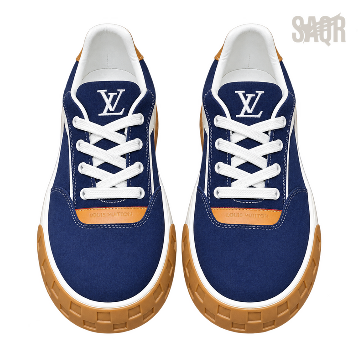 Louis Vuitton LV Tilted Sneakers – Navy - View 2