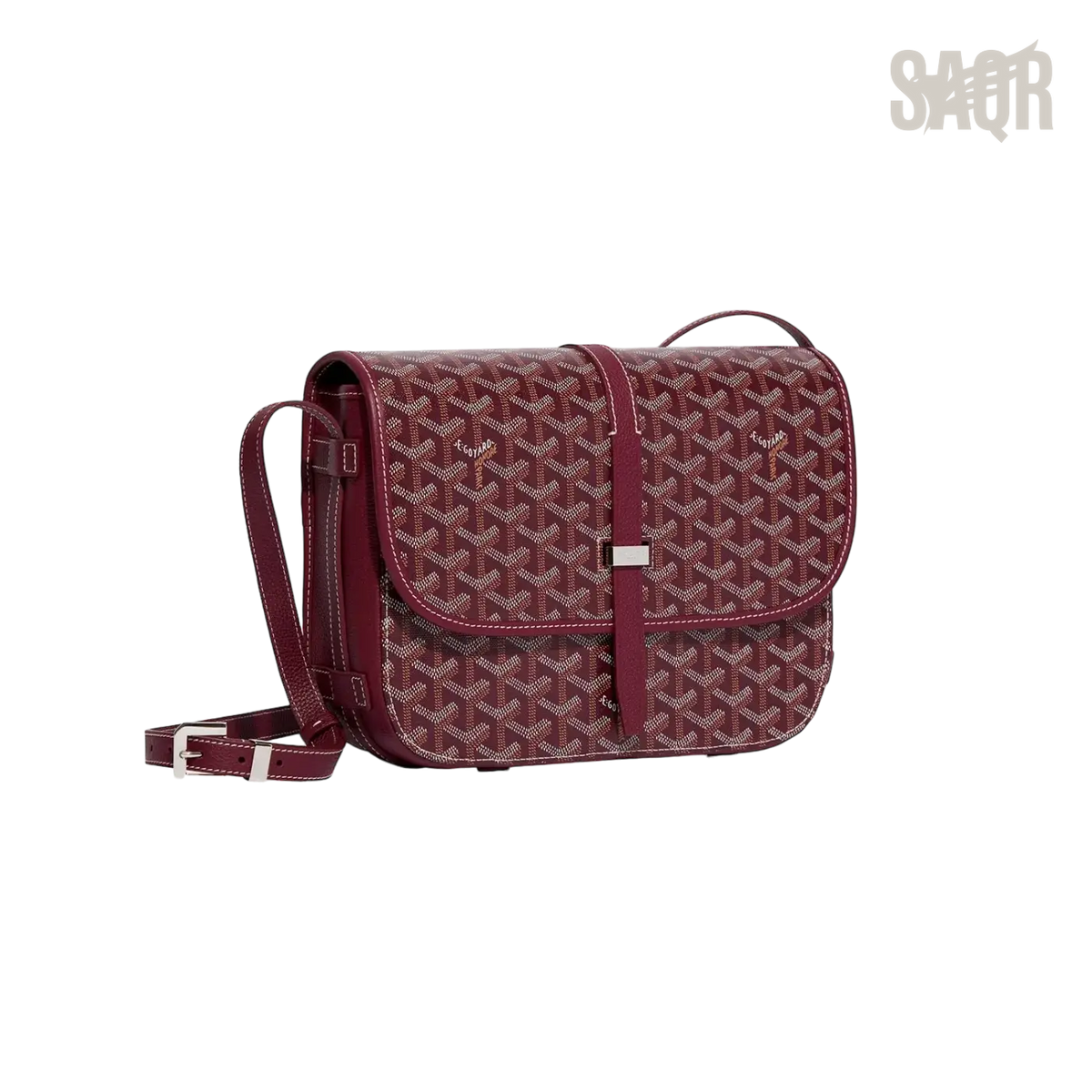 Goyard Belvedere Crossbody Bag – Bordeaux - View 1