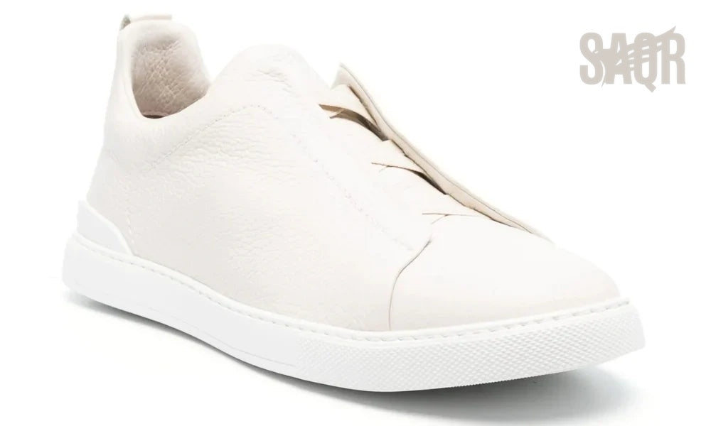 Zegna Footwear | Triple Stitch White