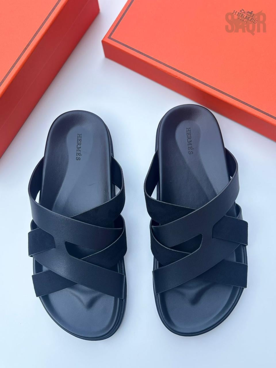 Hermès Chypre Sandal (Noir)