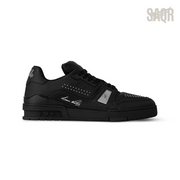Louis Vuitton LV Trainer Leather Sneakers – Black - View 1