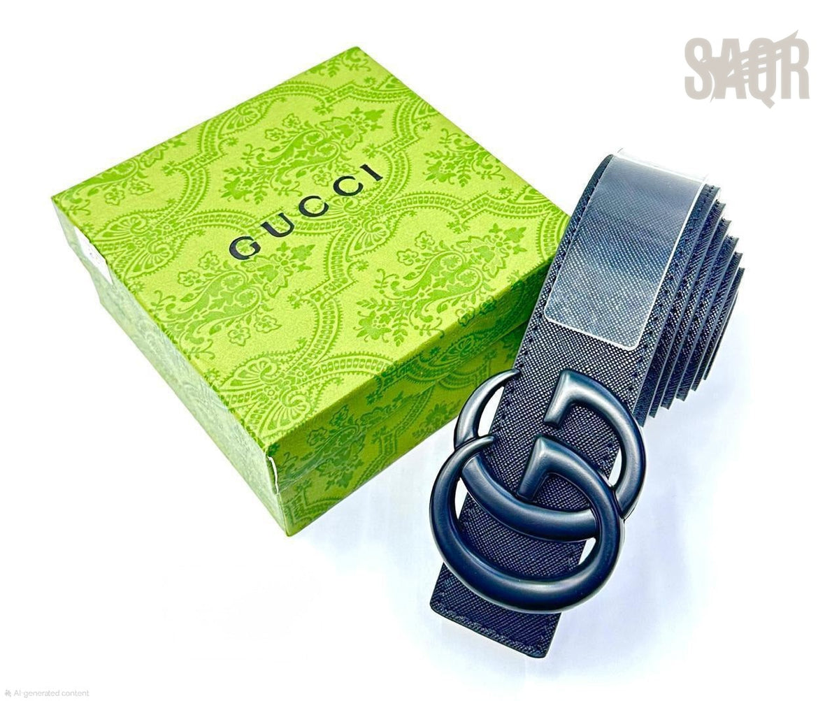 Gucci | Blondie Interlocking G Belt – Black – Product Image 1