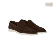 Loro Piana Summer Walk Loafers – Chocolate - View 1