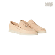 Loro Piana Summer Charms Loafers – Pink Sand - View 1