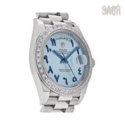 Rolex Watch | Day-Date Arabic Blue