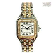 Cartier Panthère Ladies Watch – Two Tone & Diamond Detail - View 1