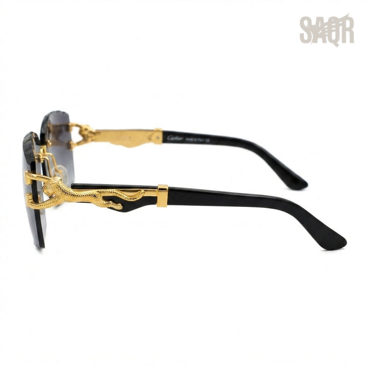 Cartier Sunglasses Gold-Tone – Dark Grey - View 2