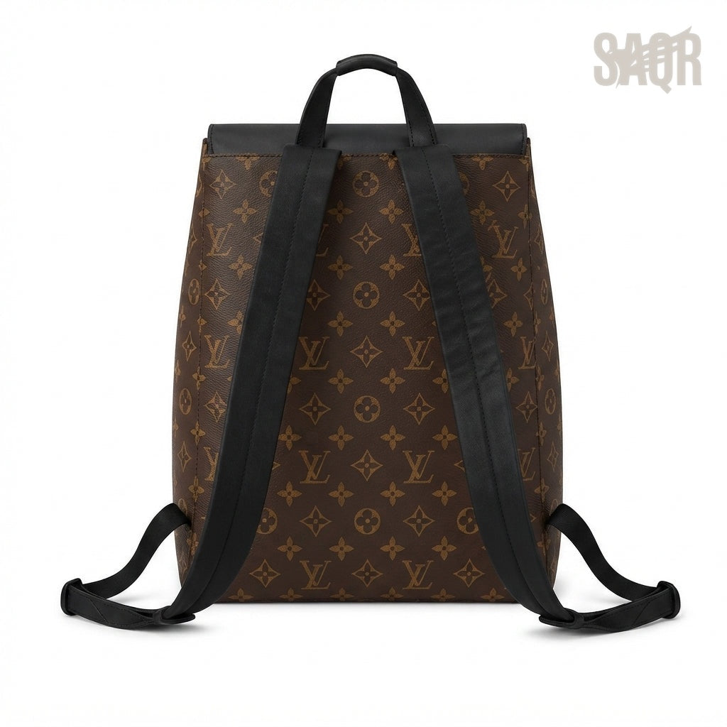 Louis Vuitton Monogram-Patterned Canvas Backpack – Brown - View 2