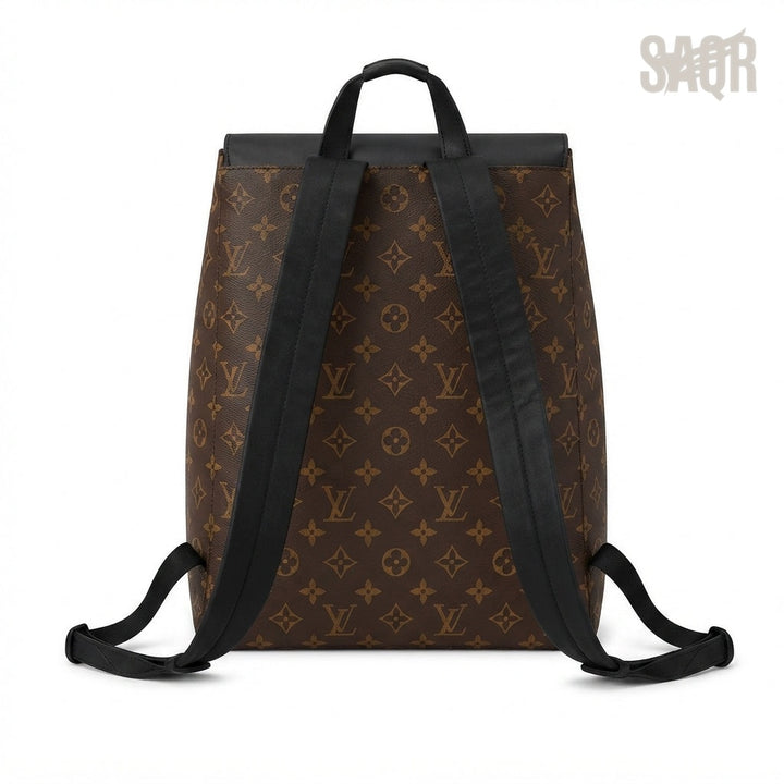Louis Vuitton Monogram-Patterned Canvas Backpack – Brown - View 2
